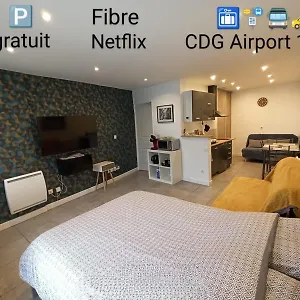 Appartement Autonome Cosy A Paris Cdg, Vaudherland