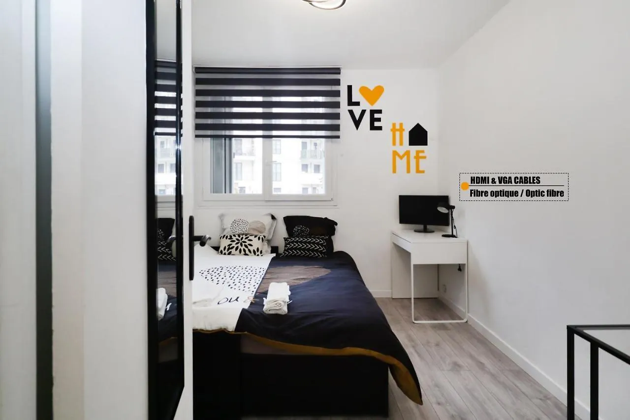 Apt3P-55M2-Parkingfree-5Km From Paris Appartement Le Plessis-Robinson 0*,