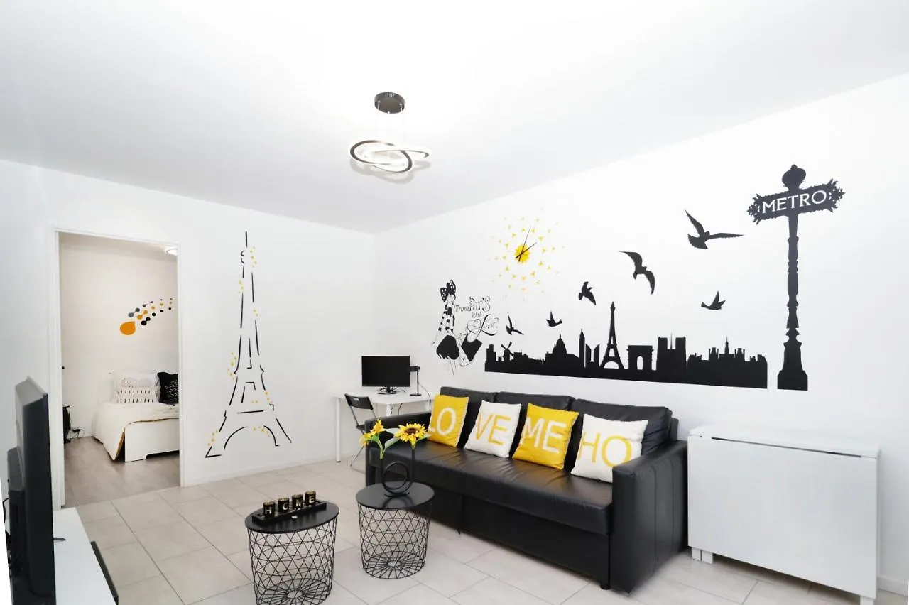 Apt3P-55M2-Parkingfree-5Km From Paris Appartement Le Plessis-Robinson