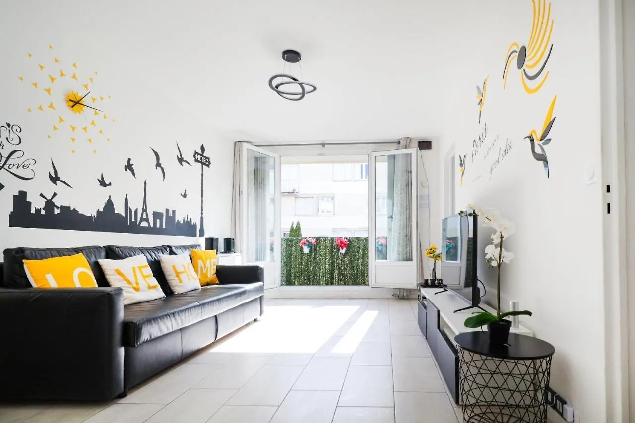 Apt3P-55M2-Parkingfree-5Km From Paris Appartement Le Plessis-Robinson